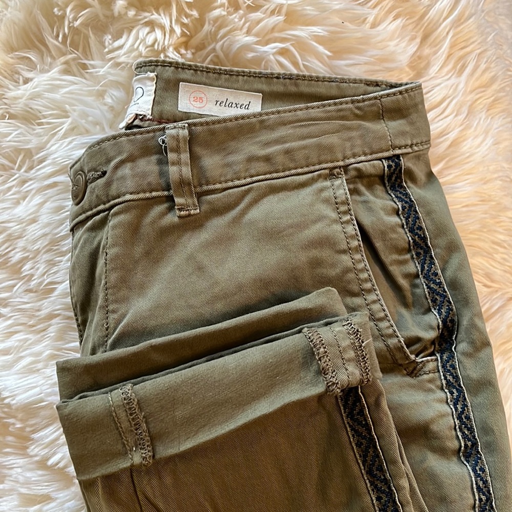 Anthropologie brand chinos